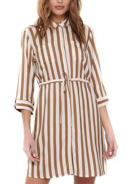 Vestido Only Tamari Listas para Mulher