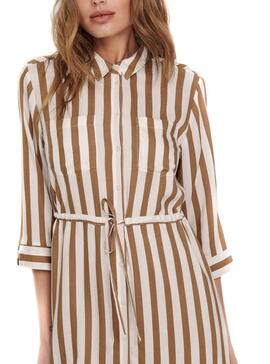 Vestido Only Tamari Listas para Mulher