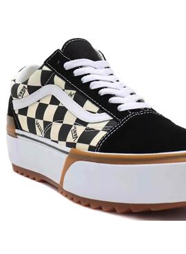 Sapatilhas Vans Checkerboard Old Skool Stacked