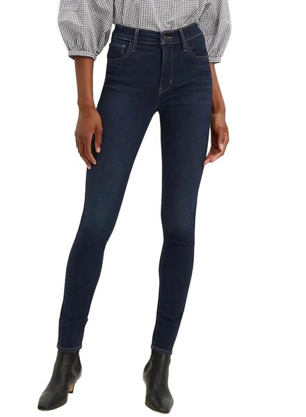 Jeans Levis 720 High Rise Azul Mulher