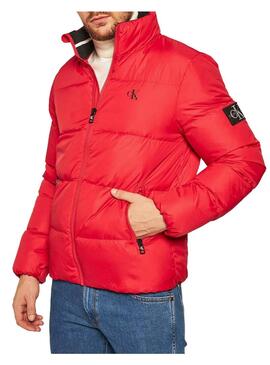 Casaca Calvin Klein Puffer Vermelho para Homem
