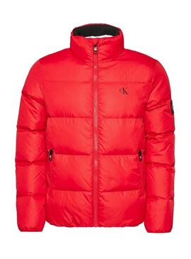 Casaca Calvin Klein Puffer Vermelho para Homem