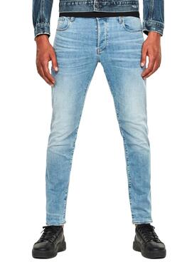 Jeans G-Star 3301 Azul para Homem