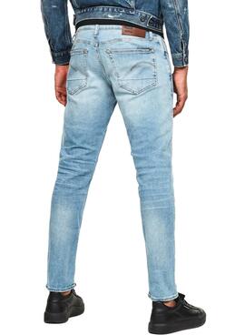 Jeans G-Star 3301 Azul para Homem