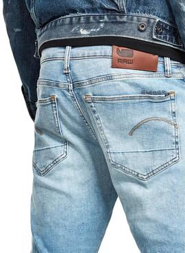 Jeans G-Star 3301 Azul para Homem