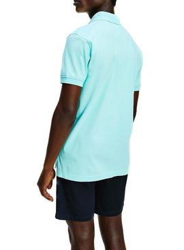 Polo Tommy Hilfiger 1985 Miami Aqua para Homem