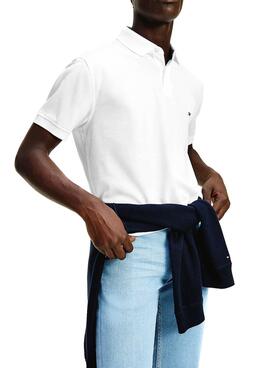 Camisa Polo Tommy Hilfiger 1985 Branca para Homem