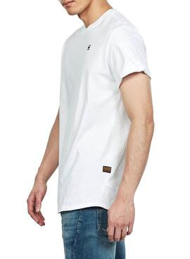 T-Shirt G-Star Lash Branco para Homem