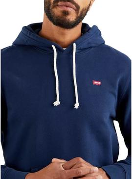 Sweat Levis New Original Azul Marinho para Homem