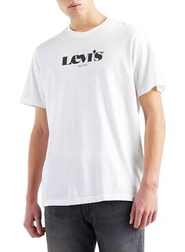 T-Shirt Levis Tee Branco para Homem