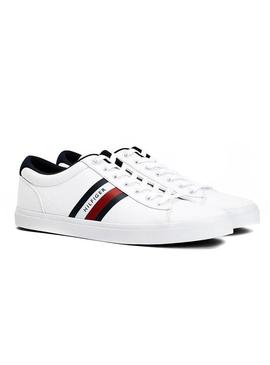 Sapatilhas Tommy Hilfiger Essential Branco Homem