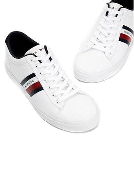 Sapatilhas Tommy Hilfiger Essential Branco Homem