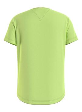 T-Shirt Tommy Hilfiger Essential Verde para Menina