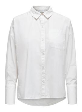 Camisa Only Sybil Branco para Mulher