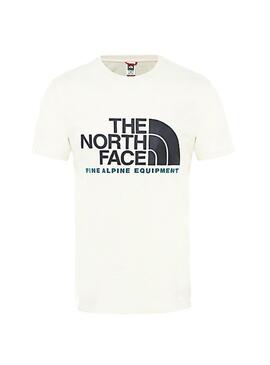 T-Shirt The North Face Fine ALP Branco Homem 