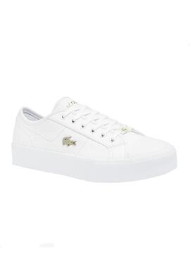 Sapatilhas Lacoste Ziane Plus Branco para Mulher