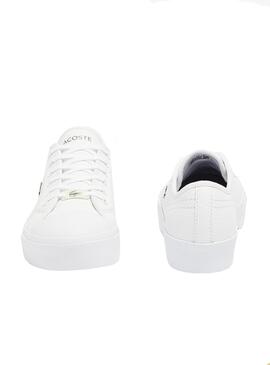 Sapatilhas Lacoste Ziane Plus Branco para Mulher