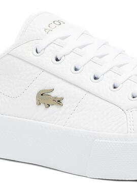 Sapatilhas Lacoste Ziane Plus Branco para Mulher