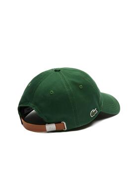 Boné Lacoste Live Contrast Verde para Homem