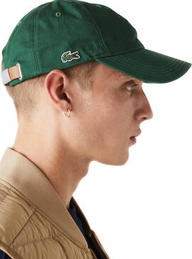 Boné Lacoste Live Contrast Verde para Homem