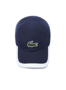 Boné Lacoste Contraste Azul Marinho para Homem