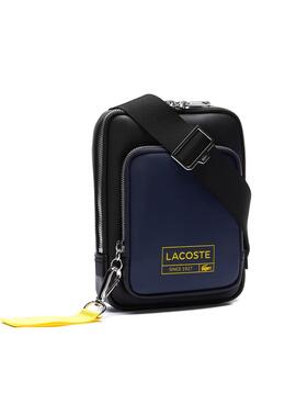 Bolsa Lacoste Vertical Azul Marinho para Homem