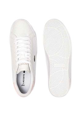 Sapatilhas Lacoste Powercourt Branco para Mulher