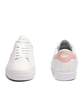 Sapatilhas Lacoste Powercourt Branco para Mulher