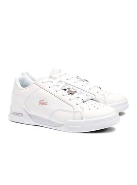 Sapatilhas Lacoste Twin Serve Branco para Mulher