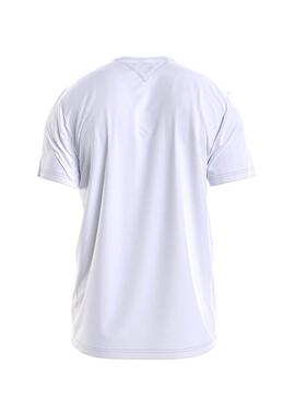 T-Shirt Tommy Jeans Corp Logo Branco para Homem