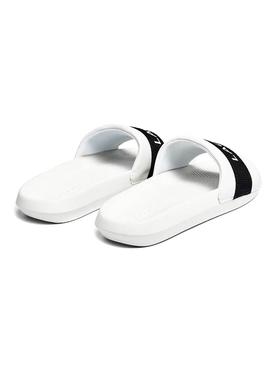 Flip flops Lacoste Croco Slide Branco Homem Mulher