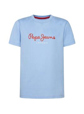 T-Shirt Pepe Jeans Art Azul para Menino