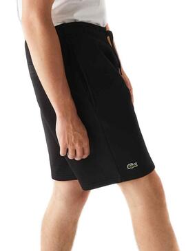 Bermuda Lacoste Sport Tênis Preto para Homem