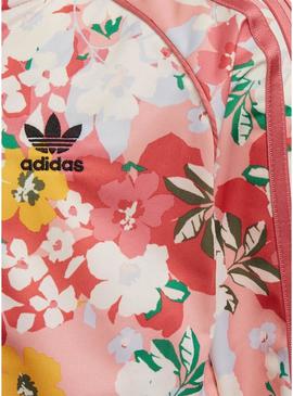 Fato de treino Adidas Floral Rosa para Menina