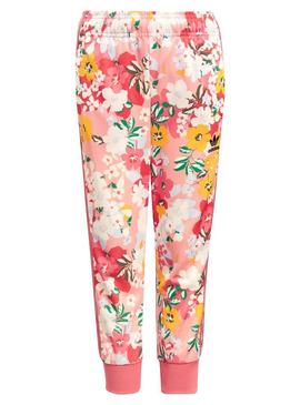 Fato de treino Adidas Floral Rosa para Menina