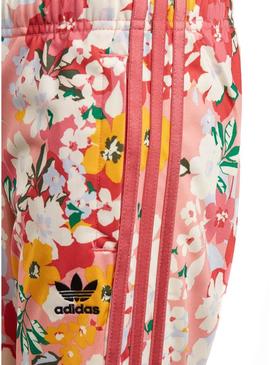 Fato de treino Adidas Floral Rosa para Menina