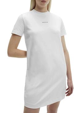 Vestido Calvin Klein Micro Branco para Mulher