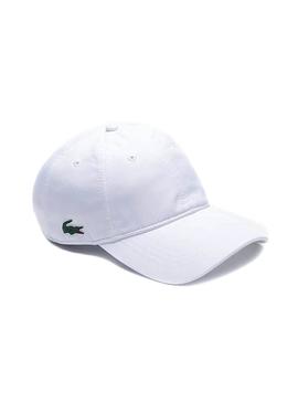 Gorro Lacoste Sport Tafetá Branco para Homem