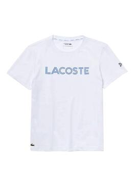 T-Shirt Lacoste x Novak Djokovic Branco Homem
