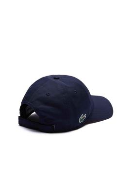 Gorro Lacoste Sport Tafetá Azul Marinho Homem