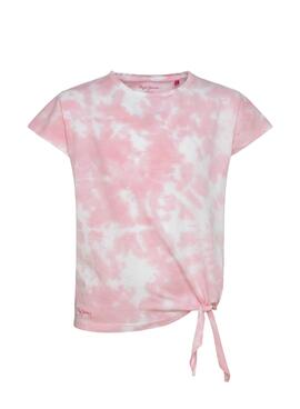 T-Shirt Pepe Jeans Cloe Rosa para Menina