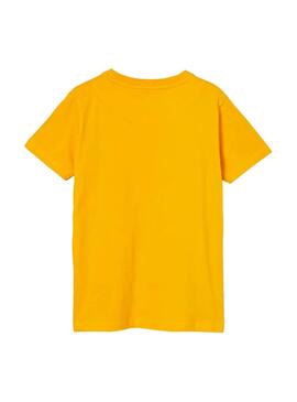 T-Shirt Mayoral Now Where? laranja Menino