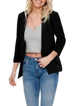 Blazer Only Carolina Diana Preto para Mulher