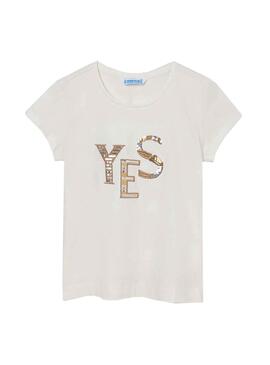 T-Shirt Mayoral Básica Sim para Menina