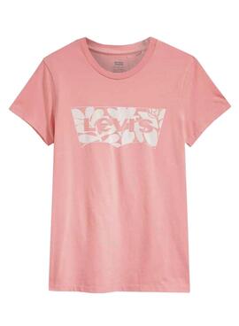 T-Shirt Levis The Perfect Tee Batwing Rosa Mulher
