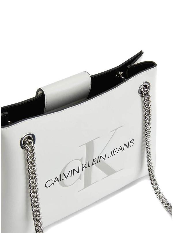 flap shoulder bolsa calvin klein