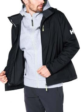 Casaca Helly Hansen Crew Midlayer Hooded preto