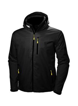 Casaca Helly Hansen Crew Midlayer Hooded preto