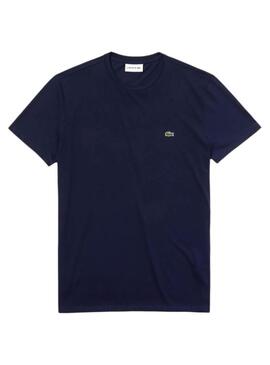 T-Shirt Lacoste TH2038 Azul Marinho para Homem