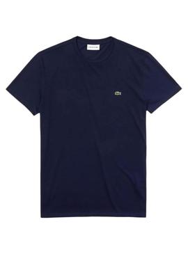 T-Shirt Lacoste TH2038 Azul Marinho para Homem